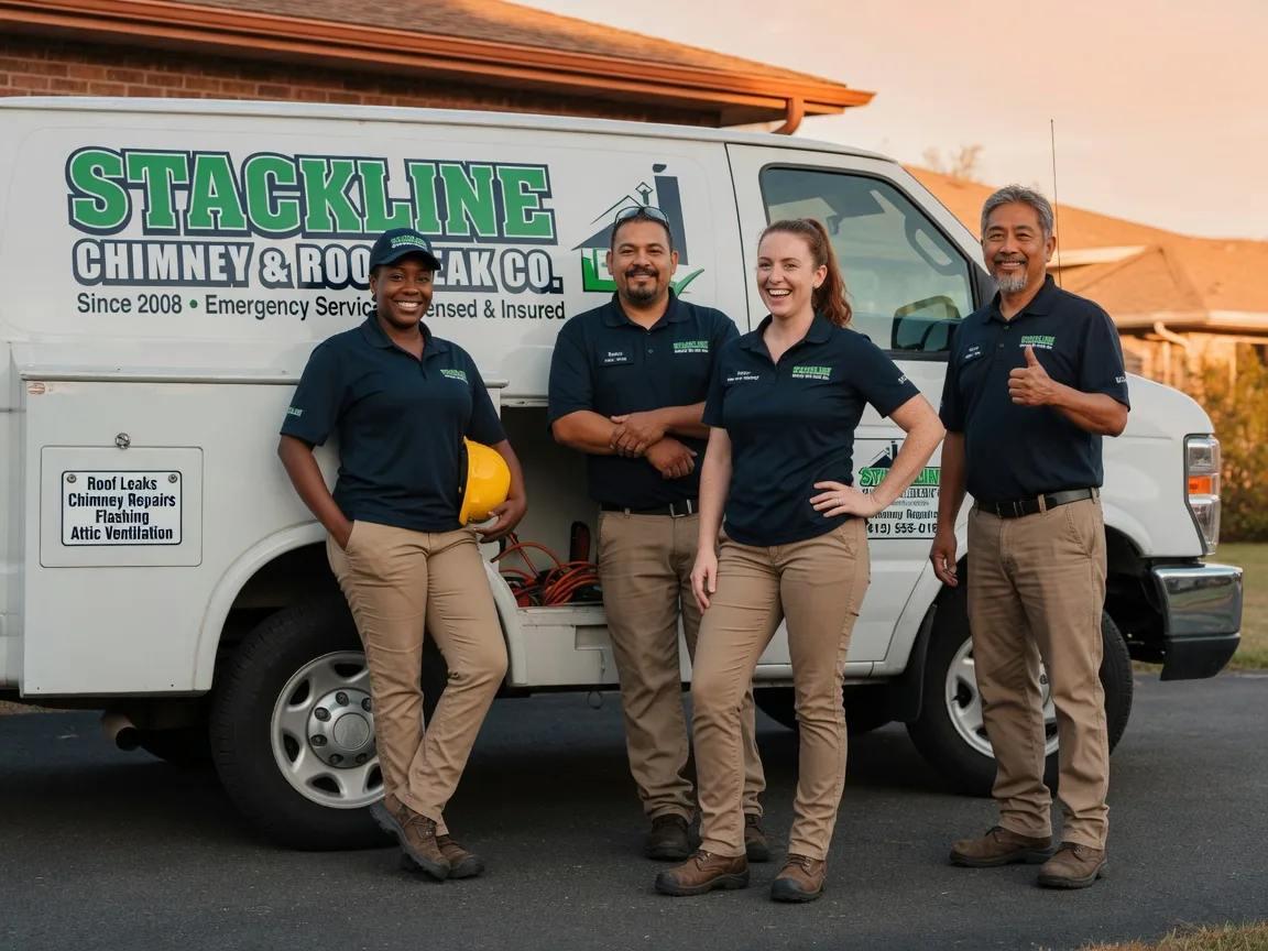 Chimney flashing repair company in Jamaica, VA